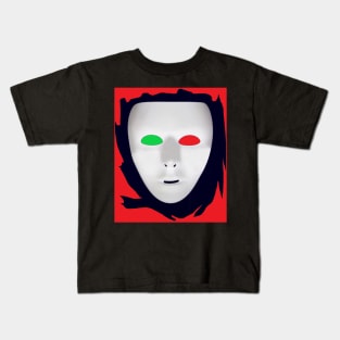 Who is behind the mask of Anonymous? Kids T-Shirt